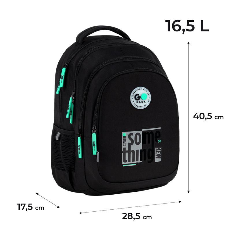 Рюкзак GoPack Teens GO26-162M-4 + олівці Kite 18кол. - Зображення 2