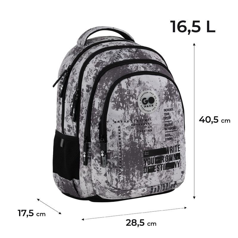 Рюкзак GoPack Teens GO26-162M-3 + олівці Kite 18кол. - Зображення 2