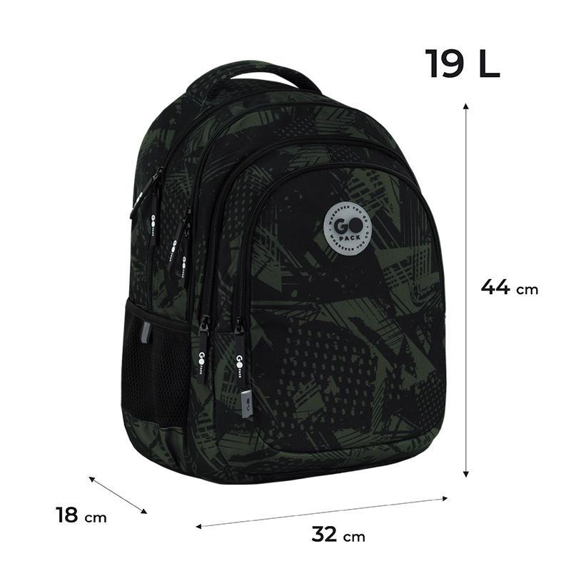 Рюкзак GoPack Teens GO26-162L-3 + олівці Kite 18кол. - Зображення 2
