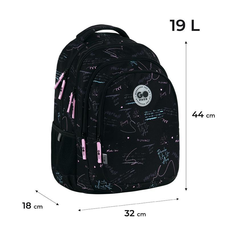 Рюкзак GoPack Teens GO26-162L-1 + олівці Kite 18кол. - Зображення 2