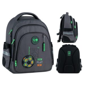 Рюкзак GoPack Education GO26-2606S-4 Run Play Win + олівці Kite 18кол.