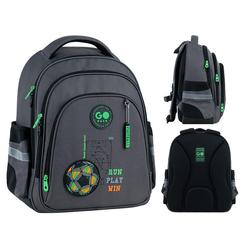 Рюкзак GoPack Education GO26-2606S-4 Run Play Win + олівці Kite 18кол. - Зображення 2