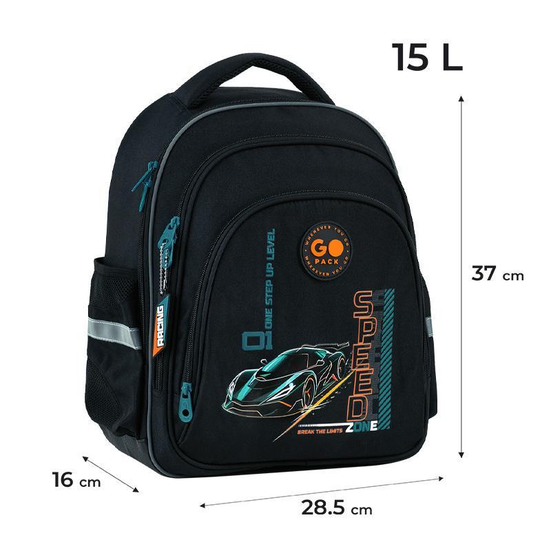 Рюкзак GoPack Education GO26-2606S-6 Speed Zone + олівці Kite 18кол. - Зображення 3