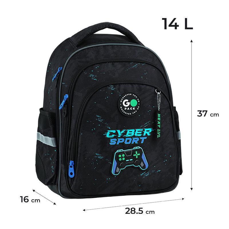 Рюкзак GoPack Education GO26-2606S-5 Win The Game + олівці Kite 18кол. - Зображення 3