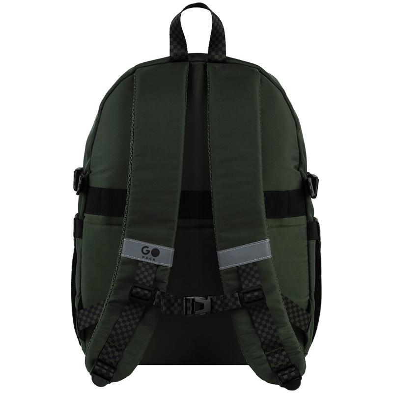 Рюкзак GoPack Education Teens GO26-2500L-4 хакі + олівці Kite 18кол. - Зображення 4