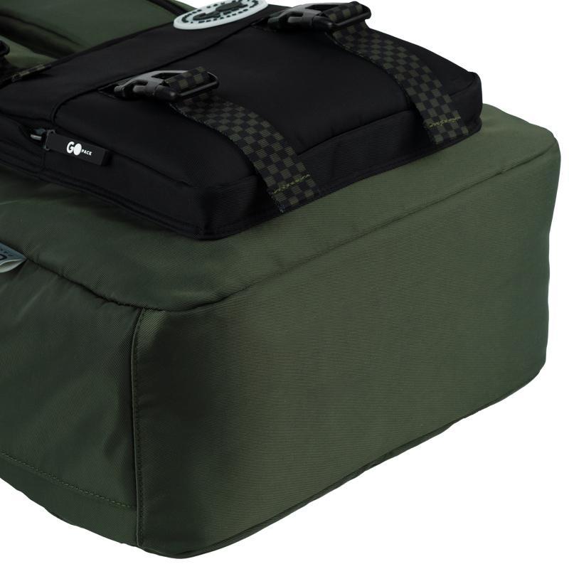 Рюкзак GoPack Education Teens GO26-2500L-4 хакі + олівці Kite 18кол. - Зображення 7