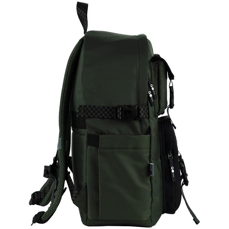 Рюкзак GoPack Education Teens GO26-2500L-4 хакі + олівці Kite 18кол. - Зображення 6