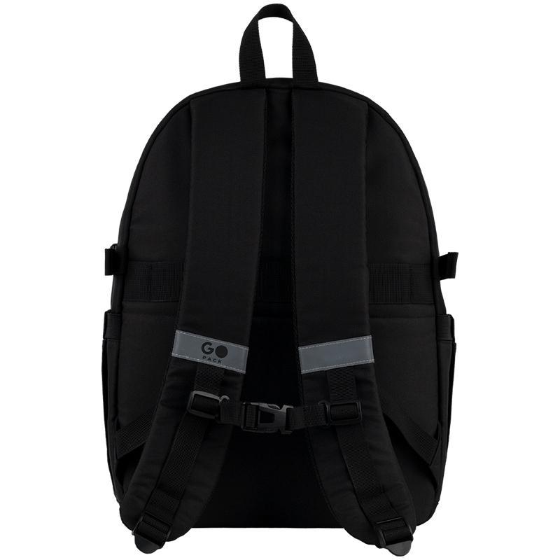 Рюкзак GoPack Education Teens GO26-2500L-3 чорний + олівці Kite 18кол. - Зображення 4