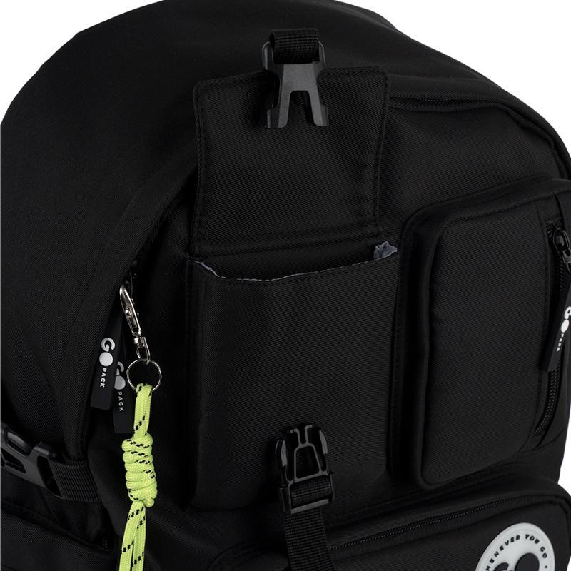 Рюкзак GoPack Education Teens GO26-2500L-3 чорний + олівці Kite 18кол. - Зображення 8