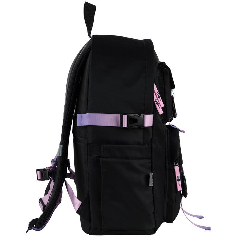 Рюкзак GoPack Education Teens GO26-2500L-2 чорний, градієнт + олівці Kite 18кол. - Зображення 6