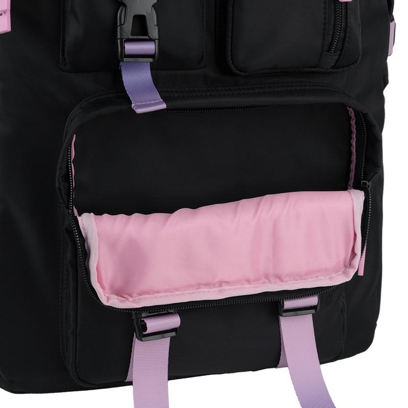 Рюкзак GoPack Education Teens GO26-2500L-2 чорний, градієнт + олівці Kite 18кол. - Зображення 9