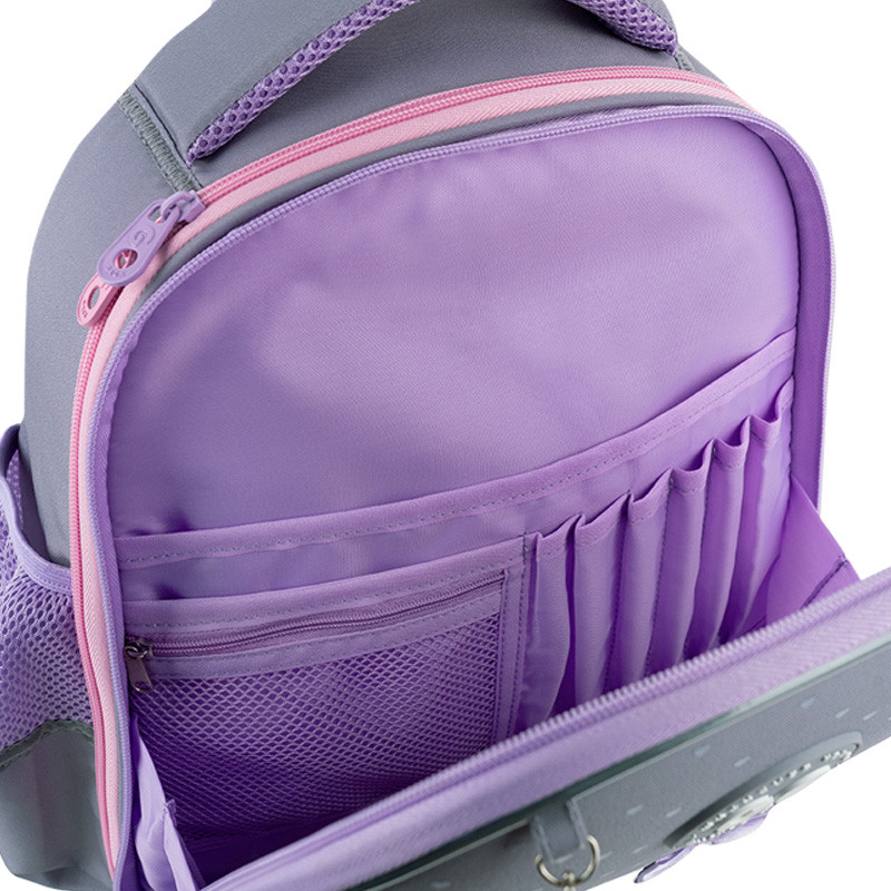 Рюкзак GoPack Education напівкаркасный GO26-165S-3 Cute Cat + олівці Kite 18кол. - Зображення 8
