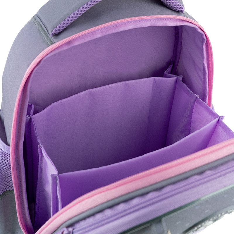 Рюкзак GoPack Education напівкаркасный GO26-165S-3 Cute Cat + олівці Kite 18кол. - Зображення 9