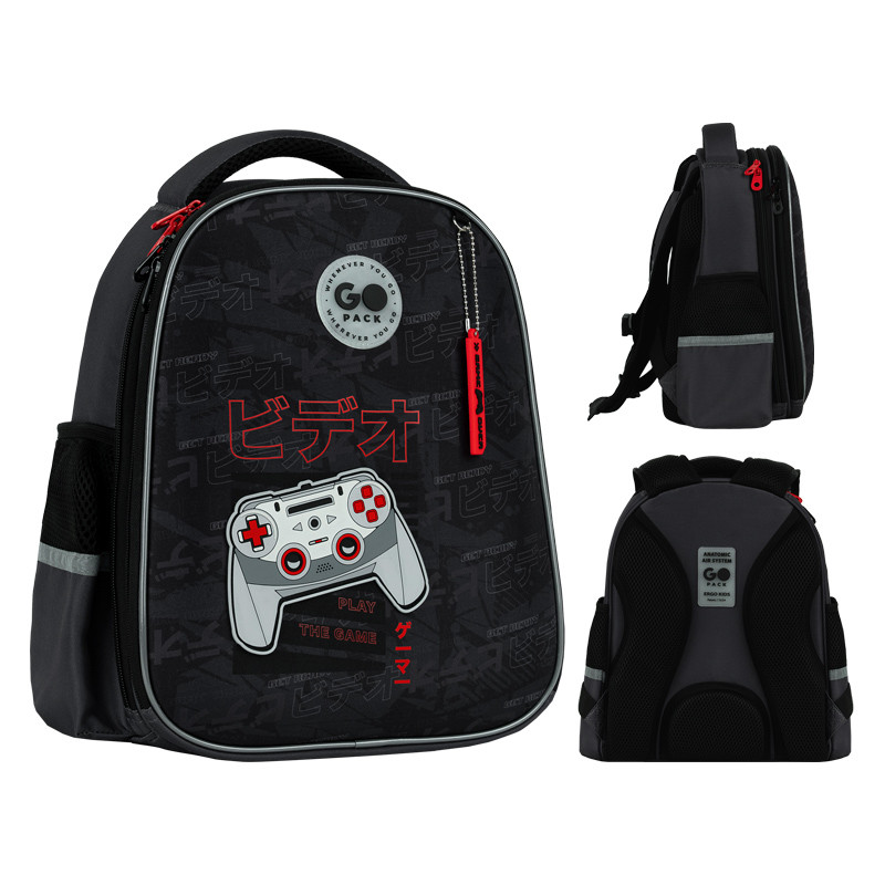 Рюкзак GoPack Education напівкаркасный GO26-165S-6 Play + олівці Kite 18кол. - Зображення 2