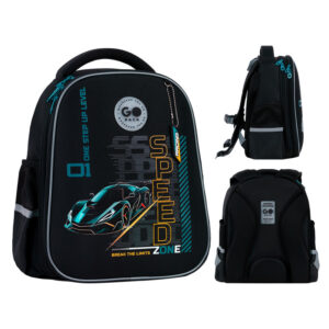 Рюкзак GoPack Education напівкаркасный GO26-165S-5 Speed Zone  + олівці Kite 18кол.