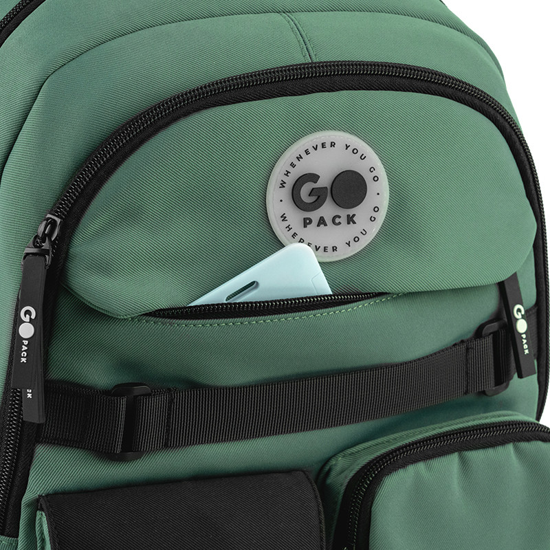 Рюкзак GoPack Education GO26-183M-4 зелений + олівці Kite 18кол. - Зображення 8