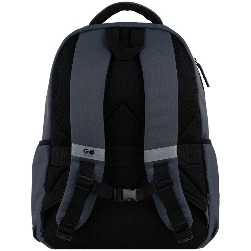 Рюкзак GoPack Education Teens GO26-184L-4 темно-сірий + олівці Kite 18кол. - Зображення 4