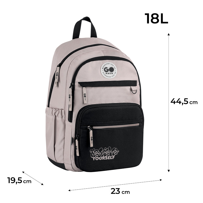 Рюкзак GoPack Teens GO26-121L-1 + олівці Kite 18кол. - Зображення 3