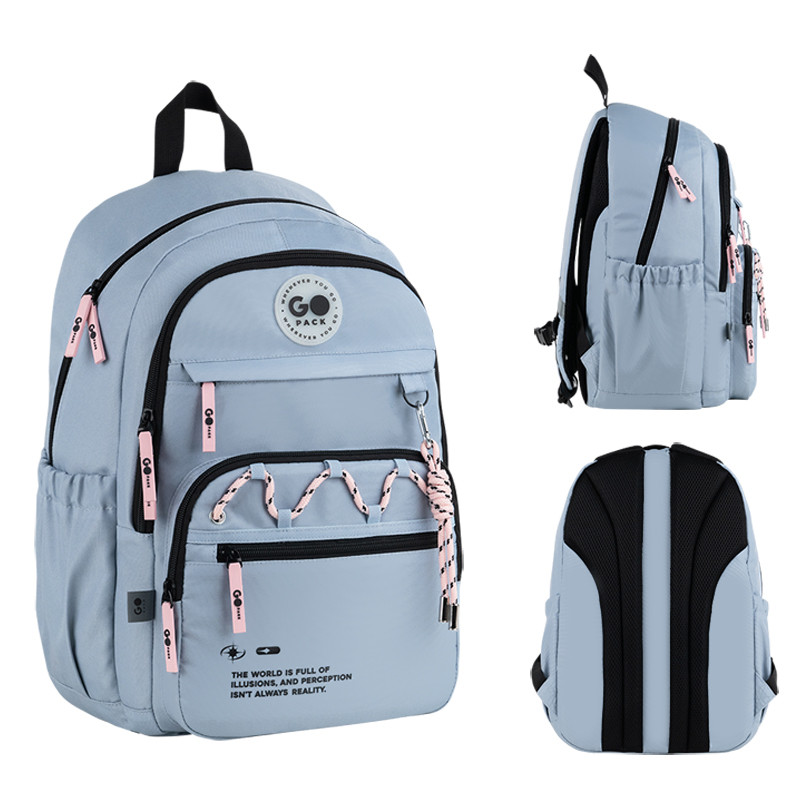 Рюкзак GoPack Teens GO26-121L-2 + олівці Kite 18кол. - Зображення 2