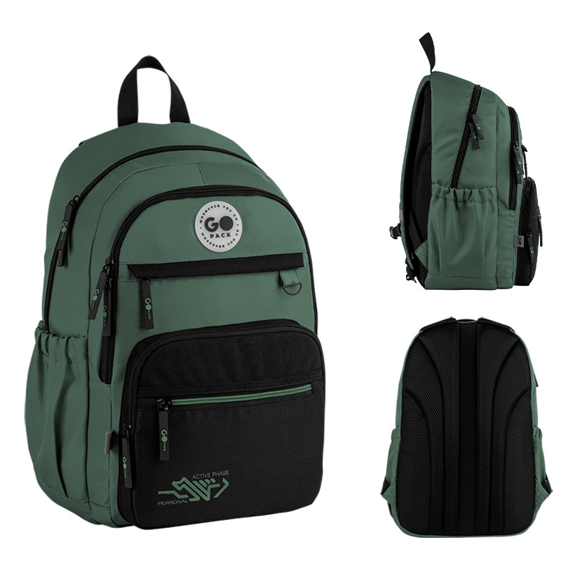Рюкзак GoPack Teens GO26-121L-3 + олівці Kite 18кол. - Зображення 2
