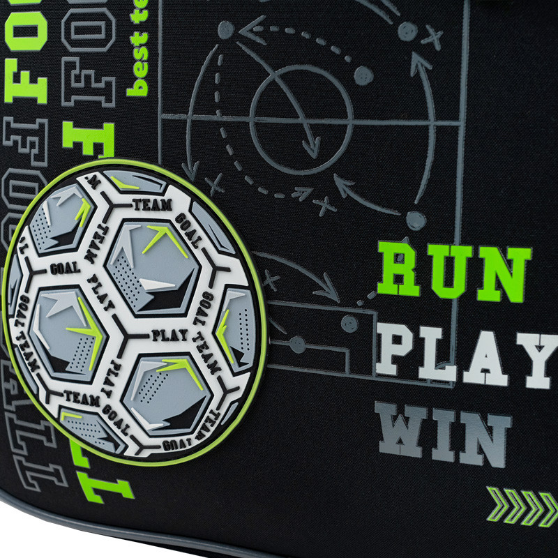 Рюкзак GoPack Education напівкаркасный GO26-165S-4 Football Fun + олівці Kite 18кол. - Зображення 10