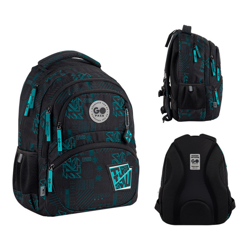 Рюкзак GoPack Education GO26-175M-6 Future + олівці Kite 18кол. - Зображення 2