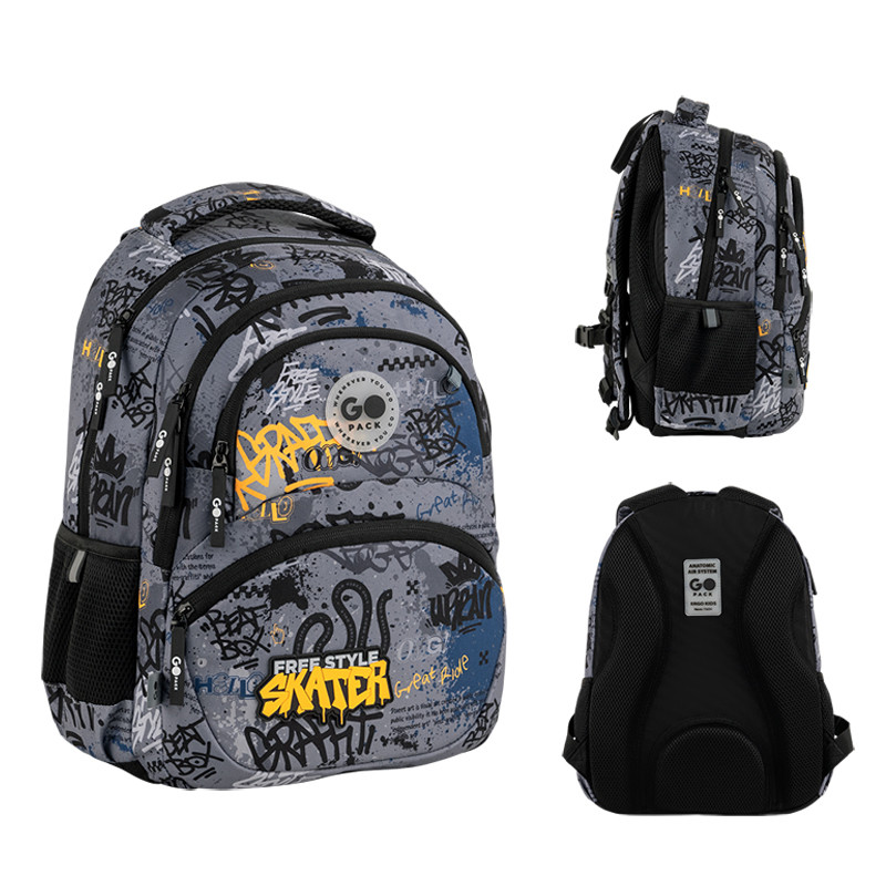 Рюкзак GoPack Education GO26-175M-5 Free Style + олівці Kite 18кол. - Зображення 2
