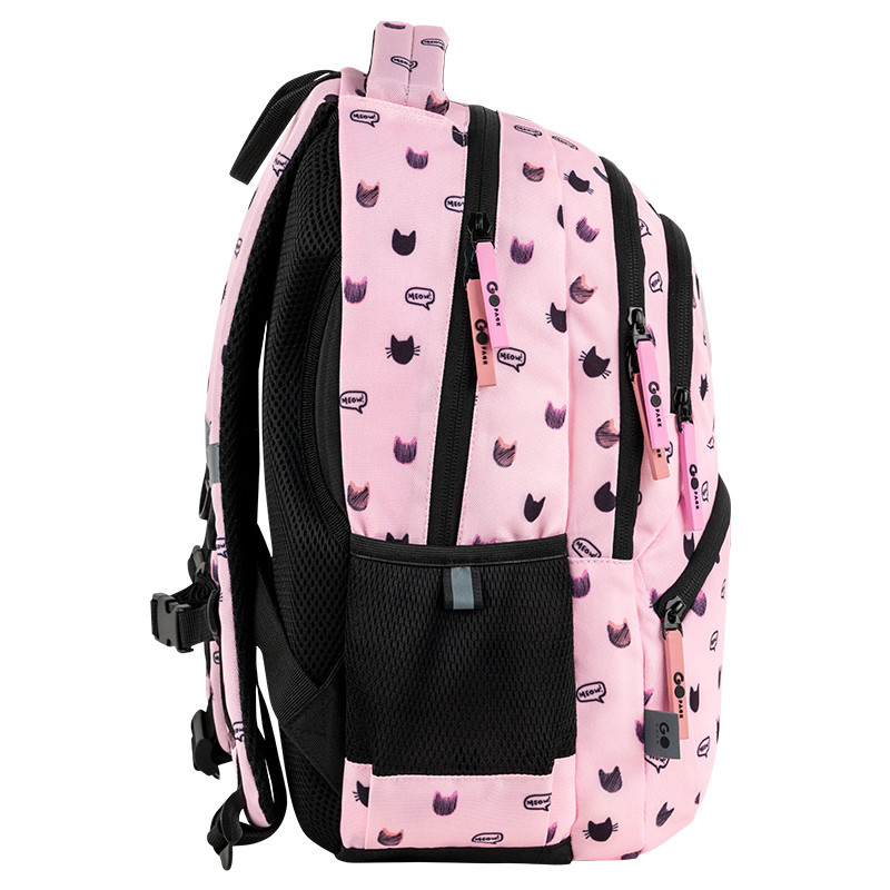 Рюкзак GoPack Education GO26-175M-1 Meow Cats + олівці Kite 18кол. - Зображення 6