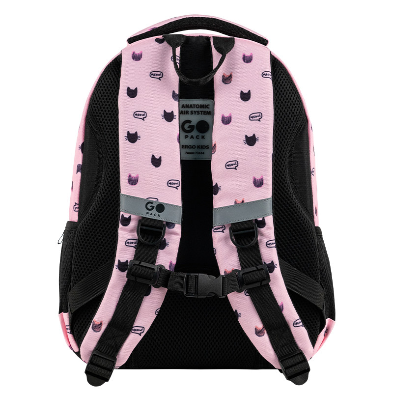 Рюкзак GoPack Education GO26-175M-1 Meow Cats + олівці Kite 18кол. - Зображення 4