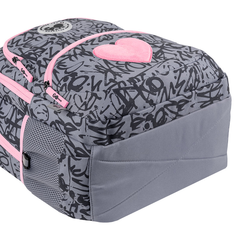 Рюкзак GoPack Education GO26-175M-4 Fluffy Heart + олівці Kite 18кол. - Зображення 7