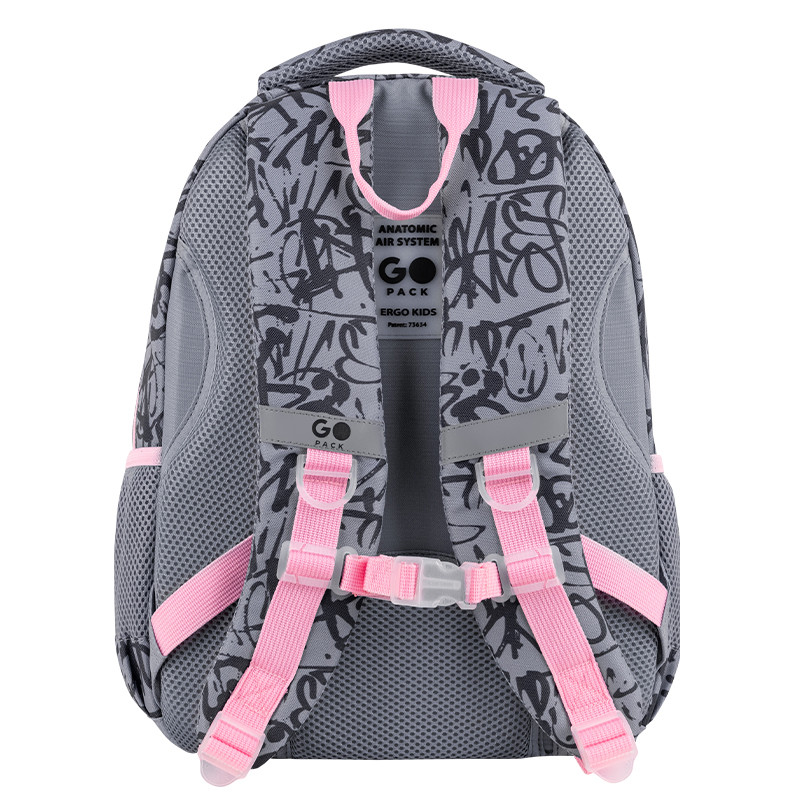 Рюкзак GoPack Education GO26-175M-4 Fluffy Heart + олівці Kite 18кол. - Зображення 4