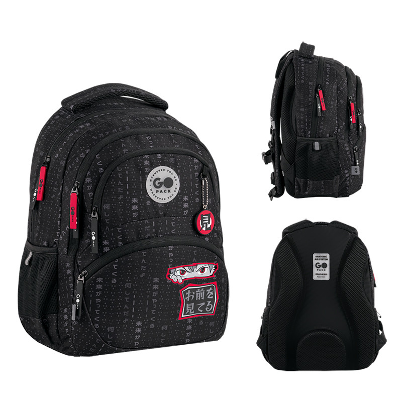 Рюкзак GoPack Education GO26-175M-8 Anime boy + олівці Kite 18кол. - Зображення 2