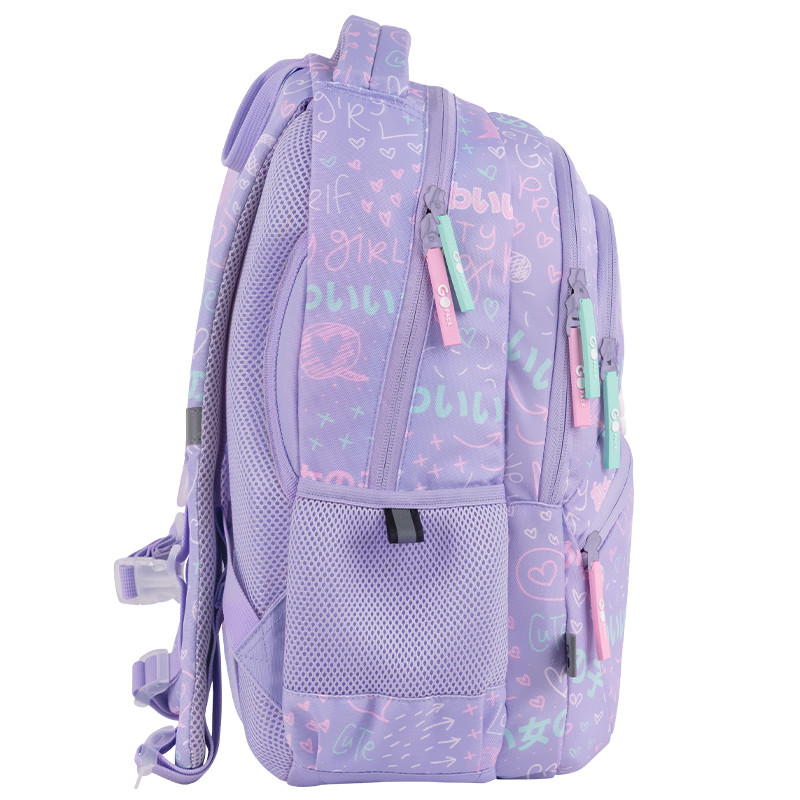 Рюкзак GoPack Education GO26-175M-3 Girl Rule + олівці Kite 18кол. - Зображення 6