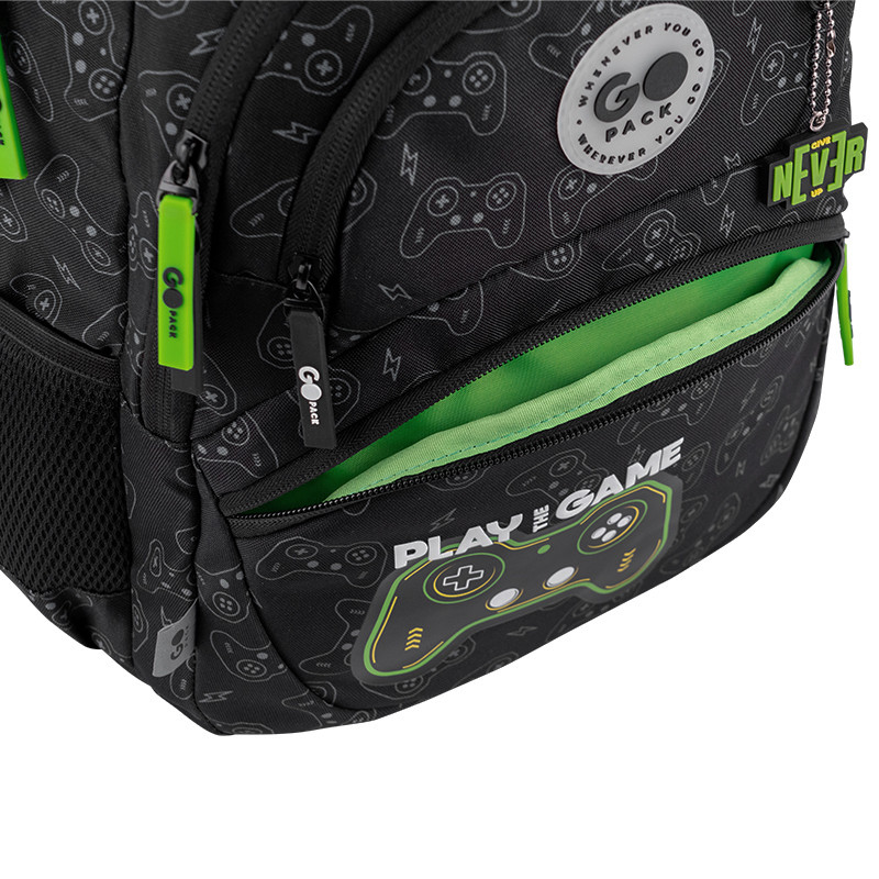 Рюкзак GoPack Education GO26-175M-7 Never Give Up + олівці Kite 18кол. - Зображення 8