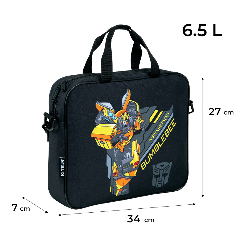 Шкільна текстильна сумка Kite TF26-589 Transformers - Зображення 2