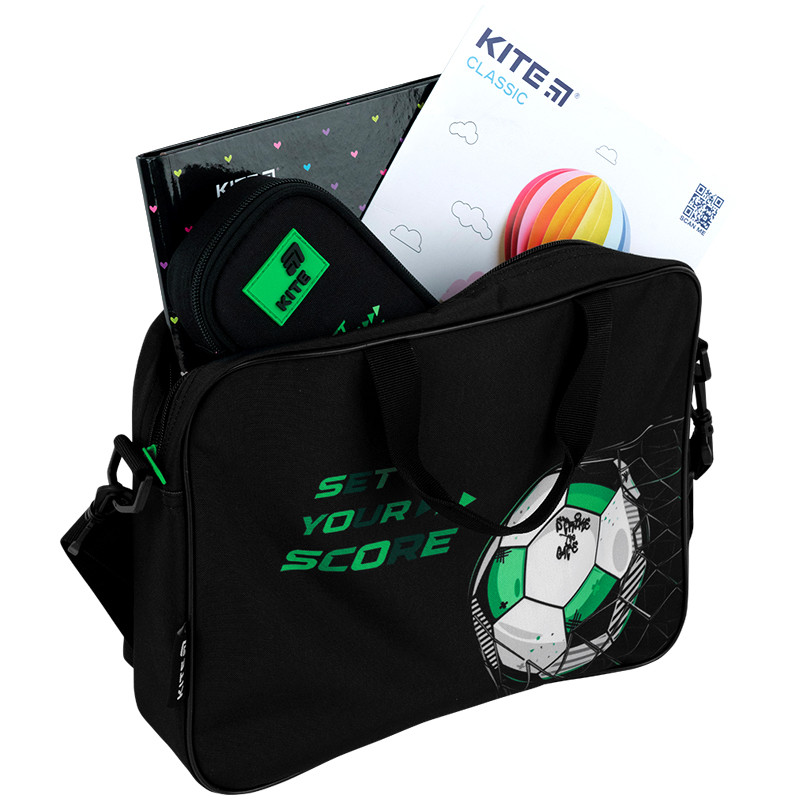 Шкільна текстильна сумка Kite K26-589-2 Football - Зображення 6