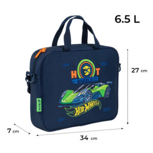 Шкільна текстильна сумка Kite HW26-589 Hot Wheels