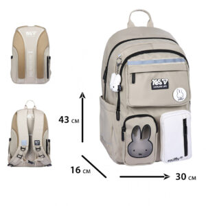 Рюкзак YES TS-43L шкільний Miffy 550340 + пляшка для води 550мл.