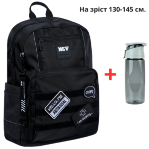 Рюкзак YES T-115M OOPS 550338 + пляшка для води 550мл.