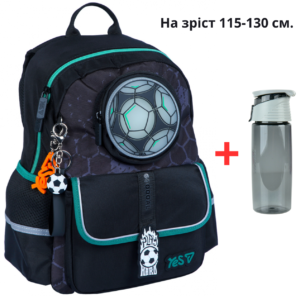 Рюкзак YES S-104S шкільний First Goal 550263 + пляшка для води 550мл.