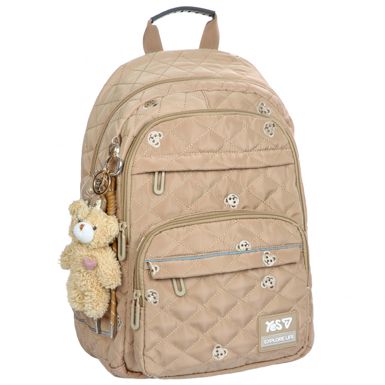 Рюкзак YES TS-47M шкільний Bear Friend 550307 + пляшка для води 550мл. - Зображення 4