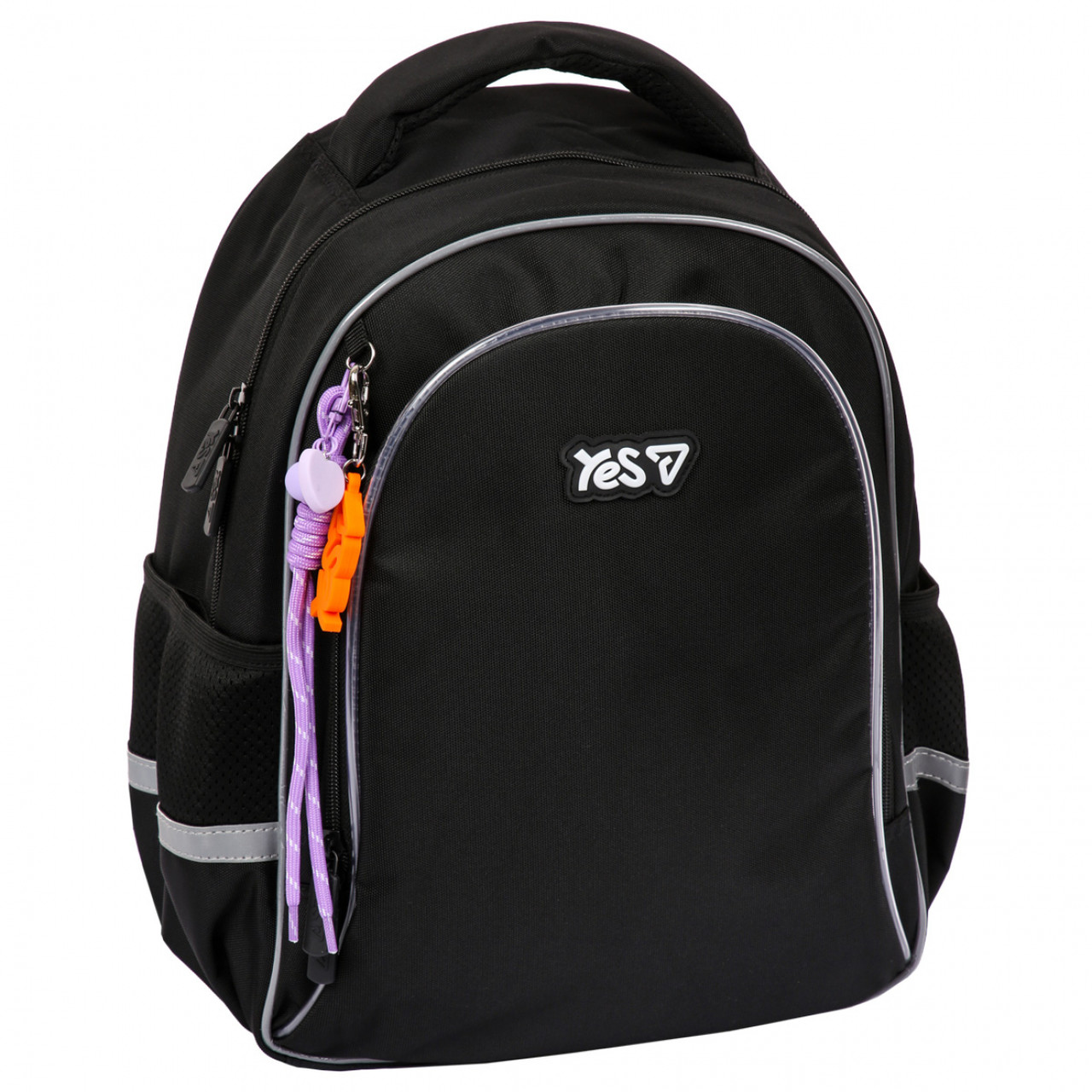 Рюкзак YES S-115M Just Black 550296 + пляшка для води 550мл. - Зображення 4