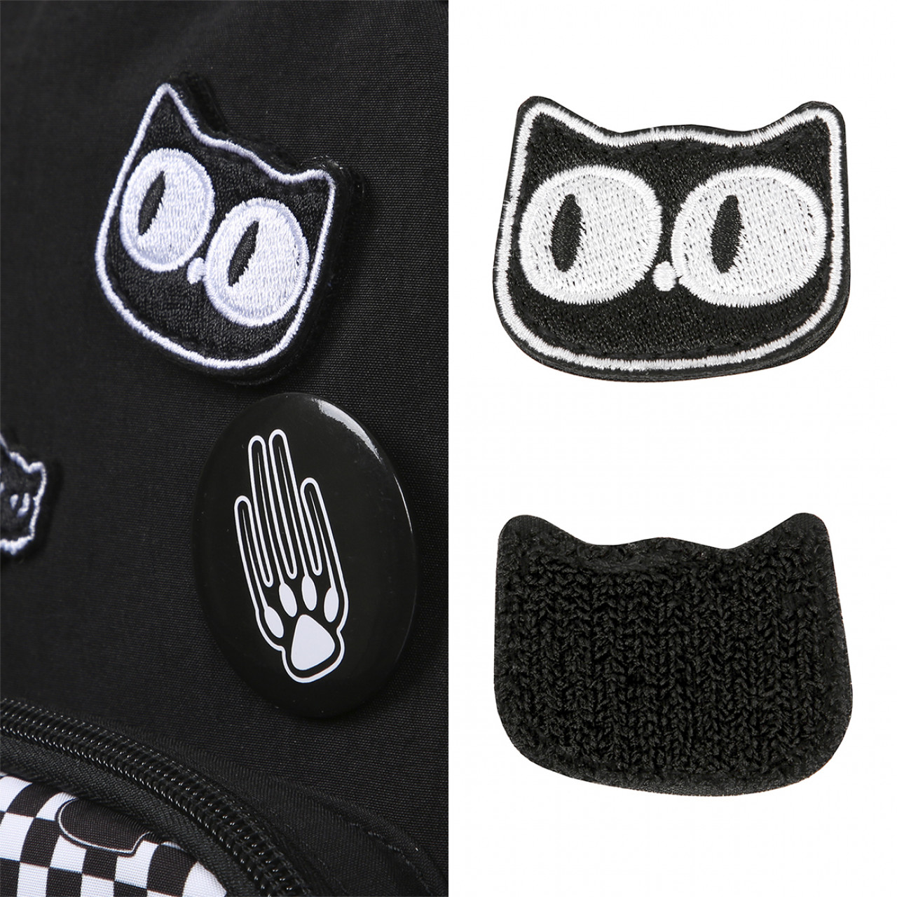 Рюкзак YES TS-47M шкільний Black Cat 550306 + пляшка для води 550мл. - Зображення 10