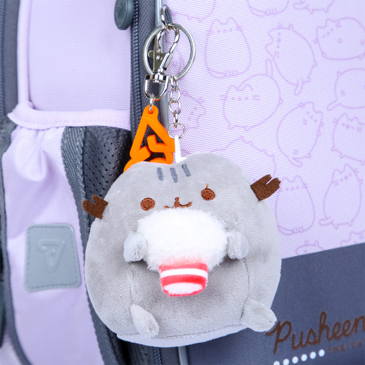 Рюкзак YES H-100S шкільний каркасний Pusheen 550663 + пляшка для води 400мл. - Зображення 10