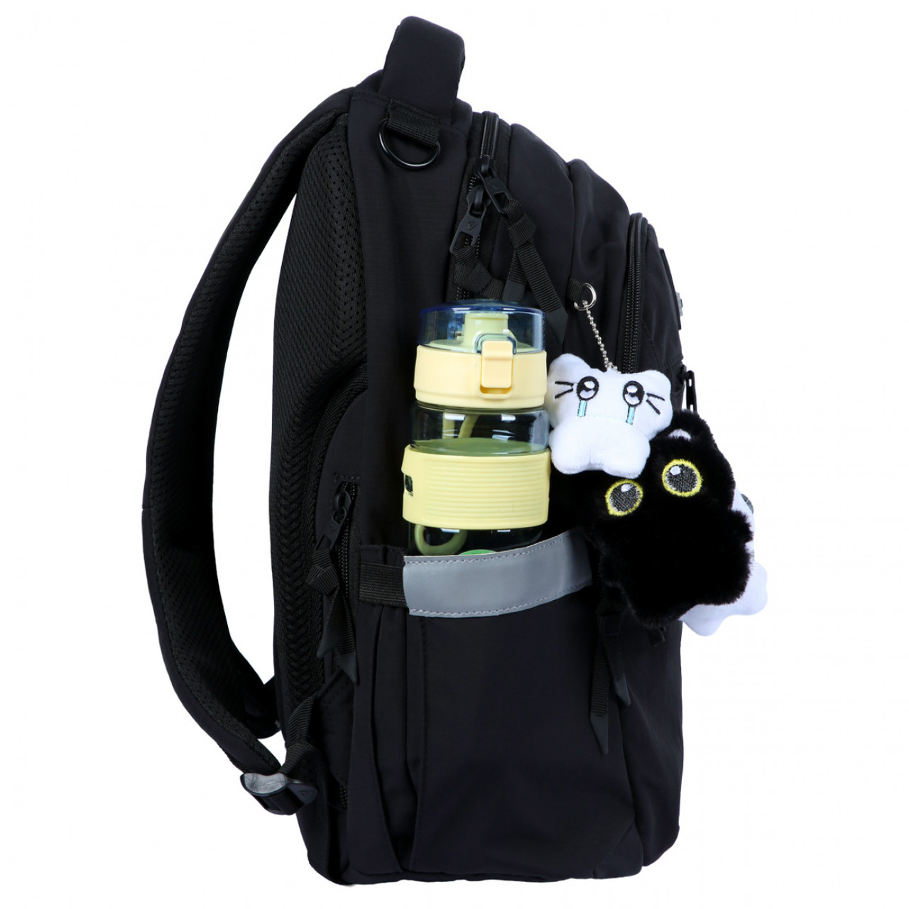 Рюкзак YES TS-54M шкільний Black Cat 550326+ пляшка для води 550мл. - Зображення 4