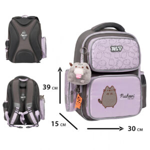 Рюкзак YES S-101M шкільний Pusheen Delicacy 550265 + пляшка для води 400мл.